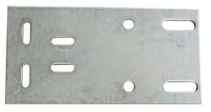 MS Mounting Plate for Valve - Galvanised