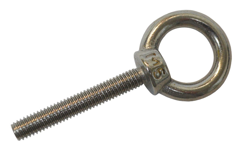 MS Screw Eye M6 x 67mm x 17mm S/S