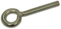 MS Screw Eye M6 x 60mm x 10mm S/S