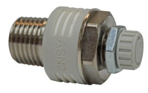 MS Filter Silencer ¼" BSP & Regulator (Tandem)