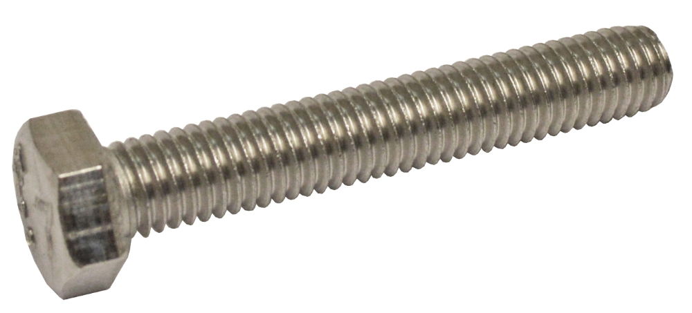 MS Screw Set Hex Head M8 x 50mm S/S A2 DIN933