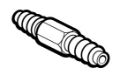 MS Connector Reducing Plastic Hose 6mm id x 4mm id