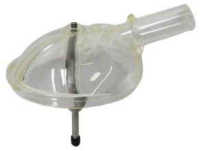 MS Claw Bowl Only Clearflow Transparent (Hole & Long Spindle)