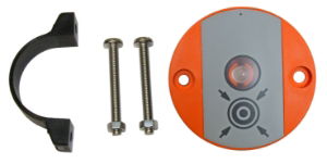 MS Switch Remote & LED Assy Orange Strapped