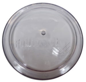 Lid Transparent 215mm Fullwood Logo Receiver S/S