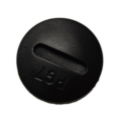 MS Cover Cable Gland Nylon PG7 Threaded Black