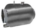 MS Receiver welded Assy 30L dia 51mm Clamp-on lids