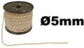 MS Rope 5mm White (per m)