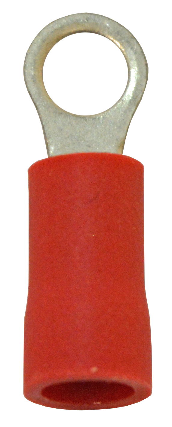 MS Terminal Ring Dia 3mm Red