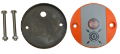 MS Switch Remote & LED Assy Orange Mounted