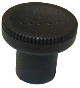 MS Knob Knurled Push / Pull Female M6 x 12mm