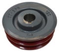 MS Iron Pulley 120 2B SPB Shaft 28Ø Key 8 + gr.8