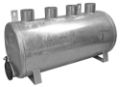 MS 85l Horizontal Balancing Tank 4 x 3" Exits Galvanised