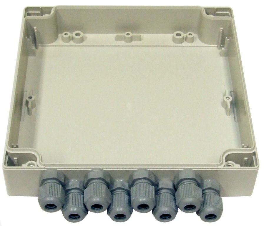 MS Back Box with Cable Glands for Parlour Star