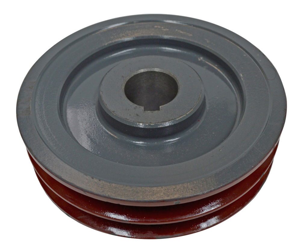 MS Iron Pulley 130 2A SPA Shaft 28Ø Key 8 + gr.8