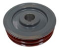 MS Iron Pulley 130 2A SPA Shaft 28Ø Key 8 + gr.8
