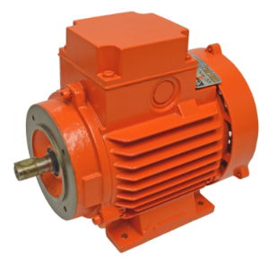 Motor 0.37kW 3Ph 220/380V 50Hz Orange USED