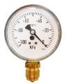 MS Gauge Vacuum 100kPa 3/8 BSP 80mm Face