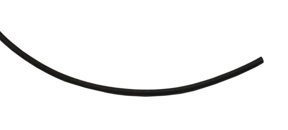 MS Sleeve Silicone 1mm bore Black (per m)