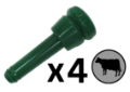 MS Pack Liner (4) Silicone Green 21.5mm Lely Astronaut A2 & A3