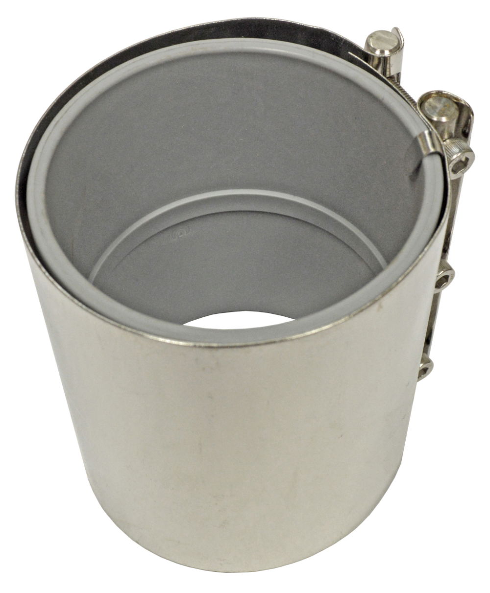 Coupling 76.2mm S/S Grey Inner