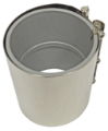 Coupling 76.2mm S/S Grey Inner