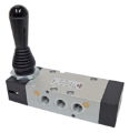 MS Valve Spool Manual ¼ BSP 5/3cc Goat Exit Gate