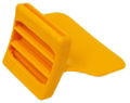 Tag blank number neck collar yellow plastic
